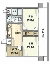 ダイアパレス西台の物件間取画像